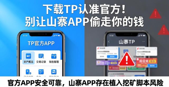 下载TP认准官方！别让山寨APP偷走你的钱