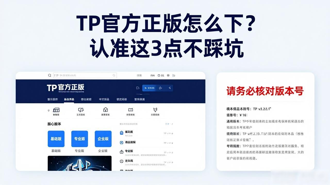TP官方正版怎么下？认准这3点不踩坑