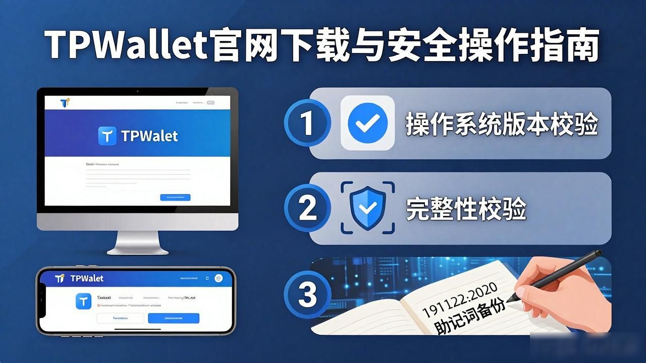 如何在TPWallet官网下载并正确操作钱包_数字资产安全_TPWallet官网识别与初始设置
