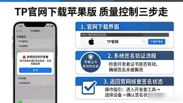 TP官网下载苹果版 质量控制三步走