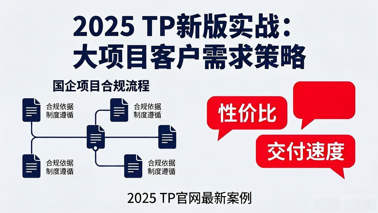 2025 TP新版实战：大项目客户到底在怕什么？