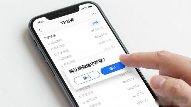 TP官网下载app后历史数据怎么删