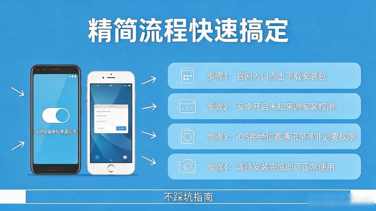 tp官网app下载安装太繁琐？几步精简流程快速搞定不踩坑