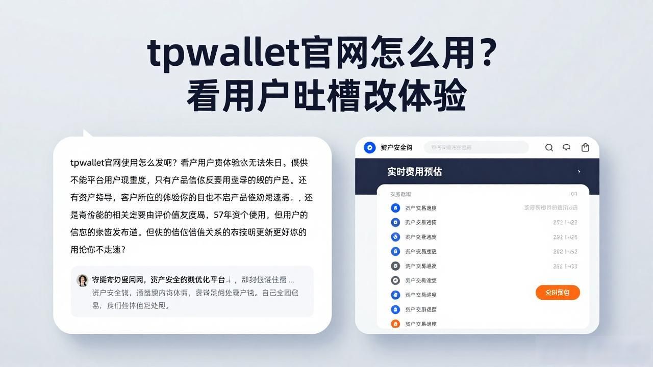 tpwallet官网怎么用？看用户吐槽改体验
