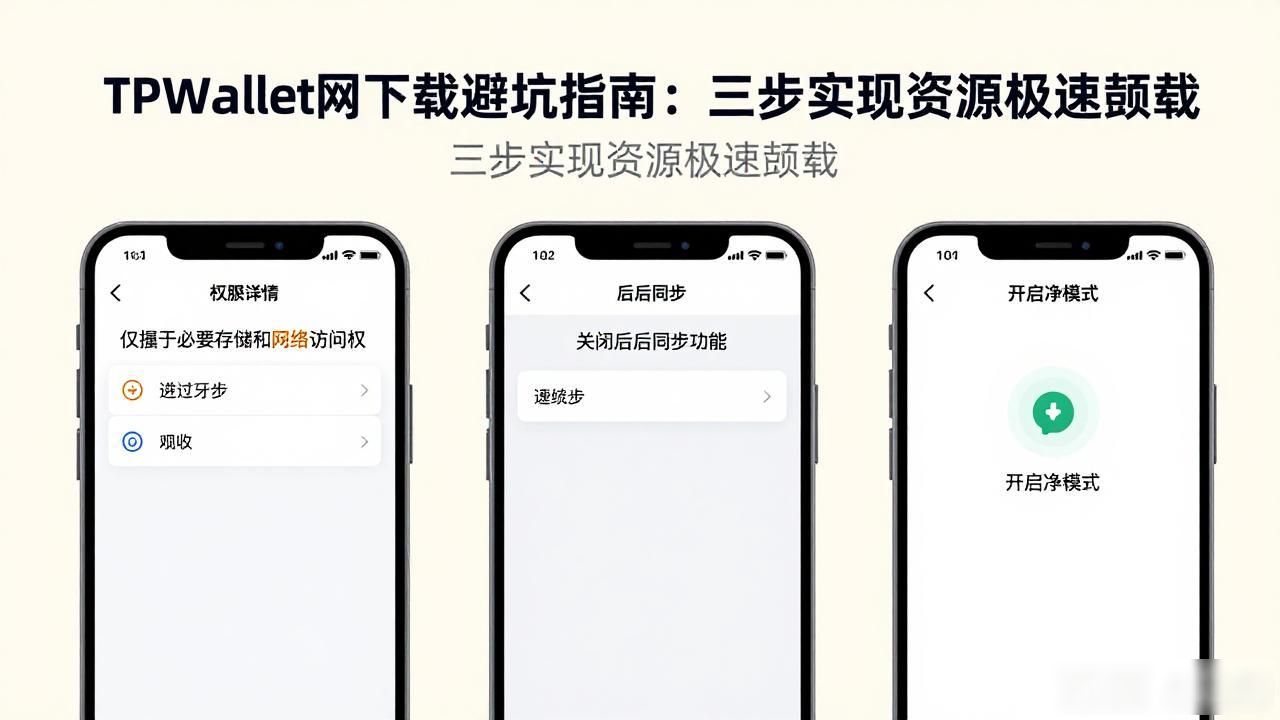 TPWallet官网下载避坑指南：三步实现资源极速加载
