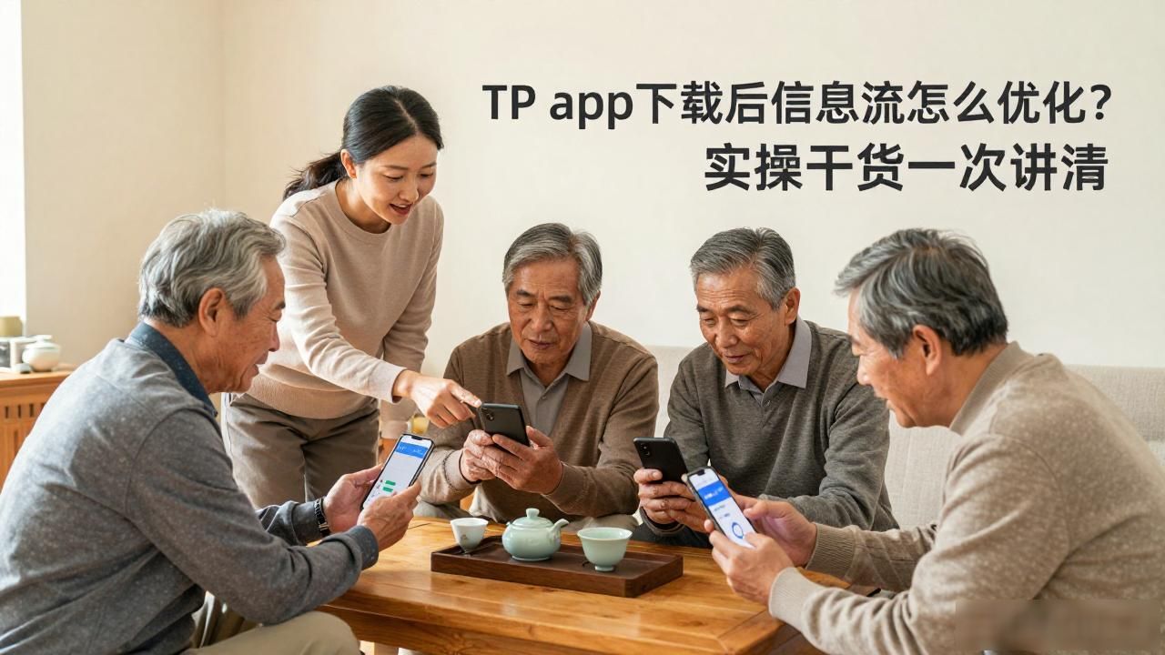 TP app下载后信息流怎么优化？实操干货一次讲清