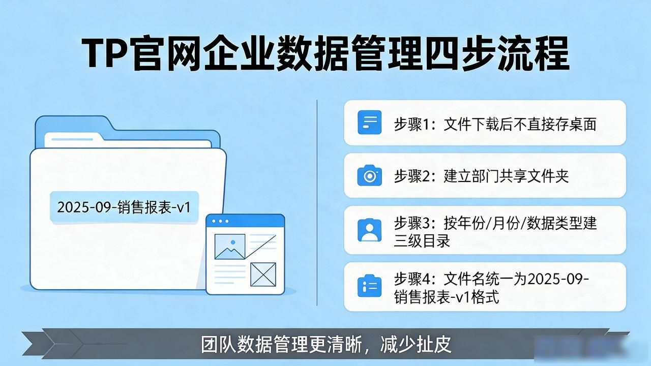TP官网下载企业数据怎么操作？四步流程把日常管理理顺