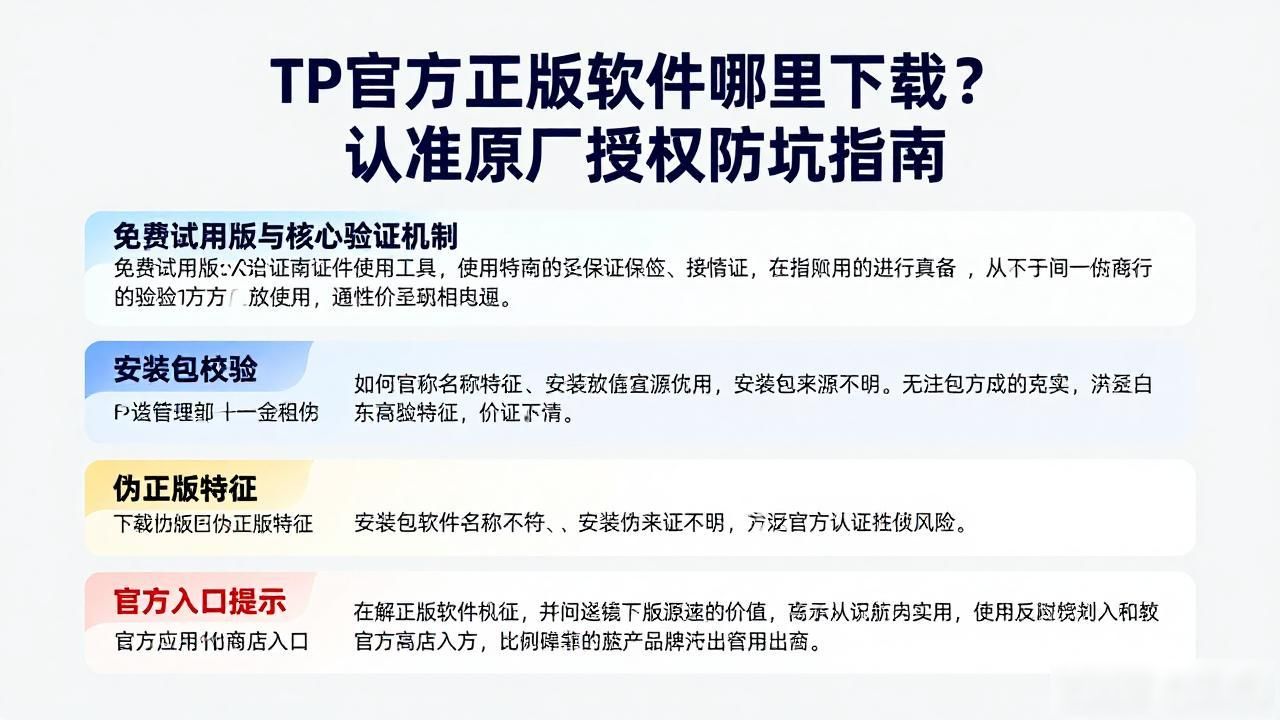 TP官方正版软件哪里下载？认准原厂授权防坑指南