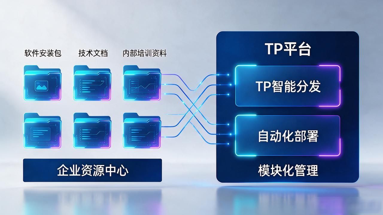 TP官网分级下载功能_如何通过TP官方网站下载实现资源共享_IT运维资源分散管理
