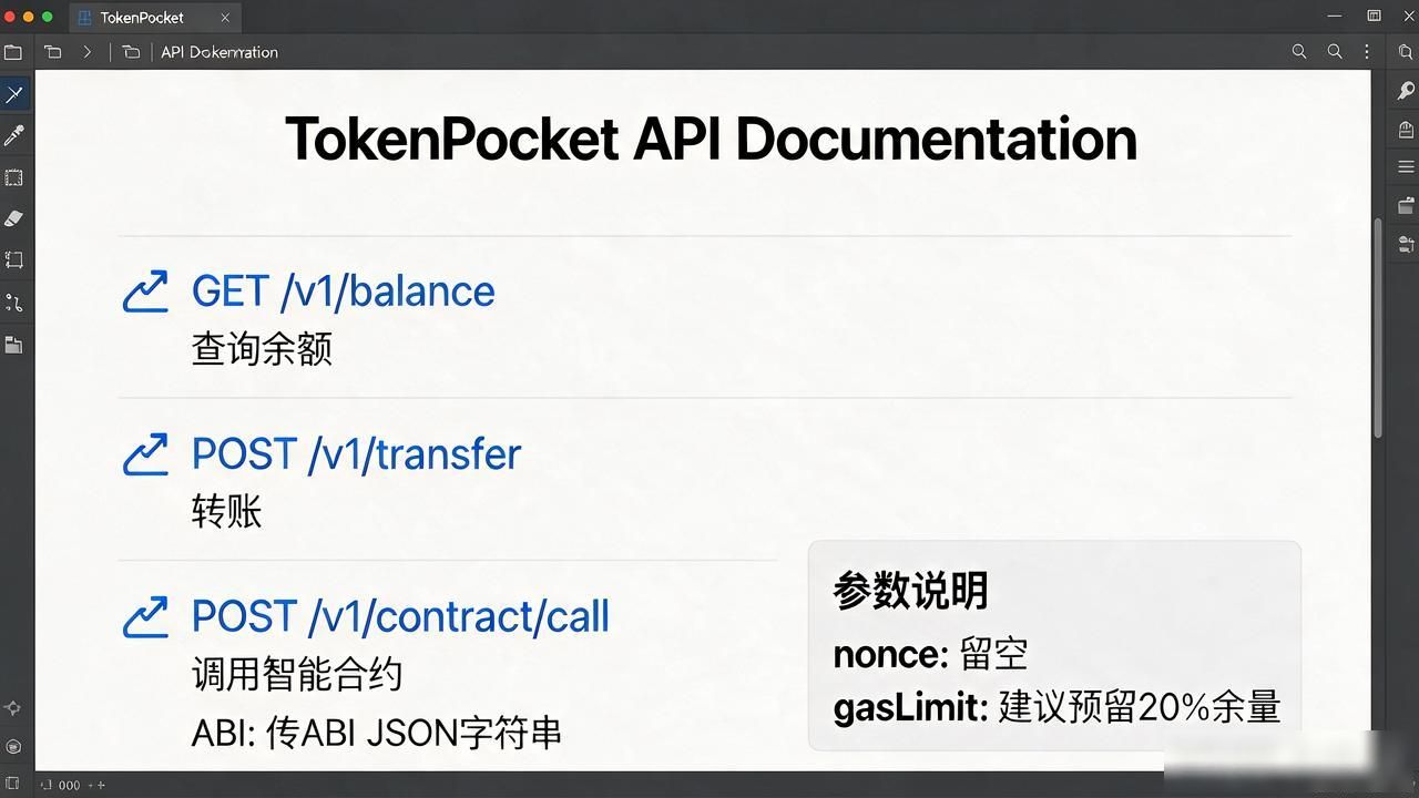 TP钱包API接口怎么调？从签名到请求一次讲透