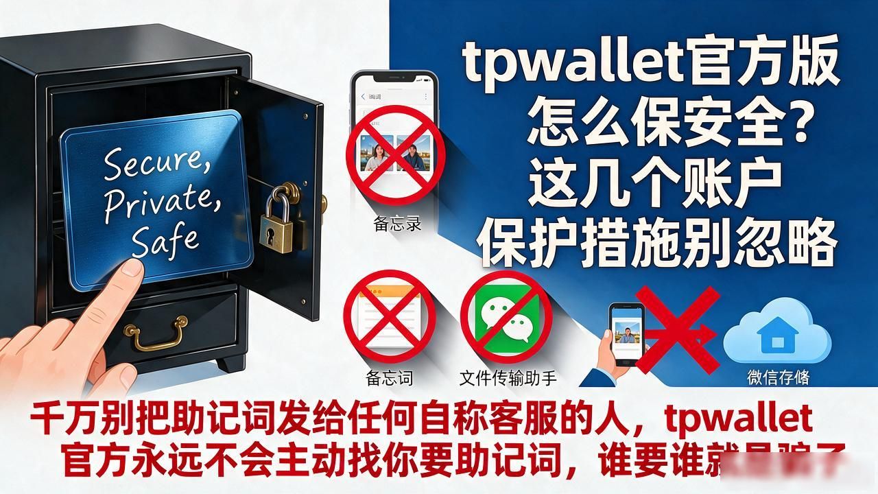 tpwallet官方版怎么保安全？这几个账户保护措施别忽略