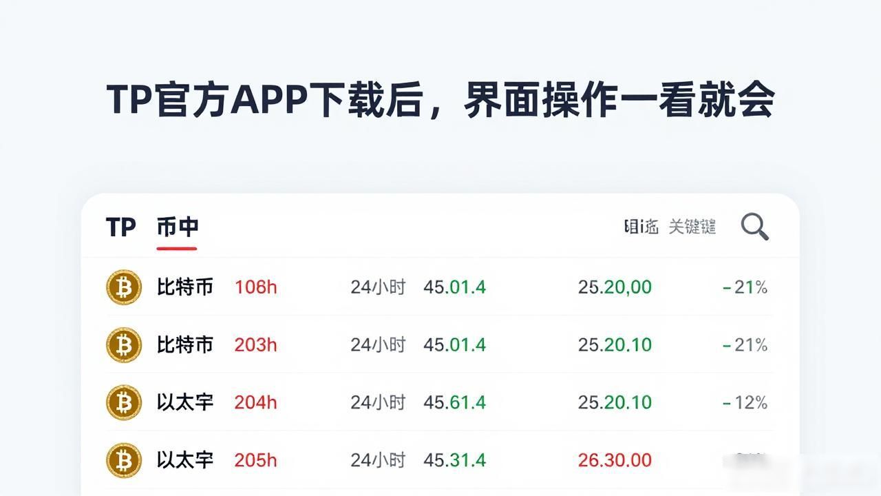 TP官方APP下载后，界面操作一看就会