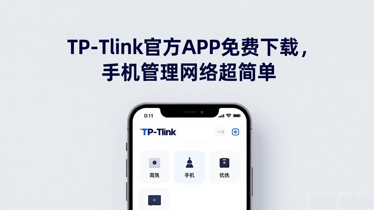 TP-Link官方APP免费下载，手机管理网络超简单