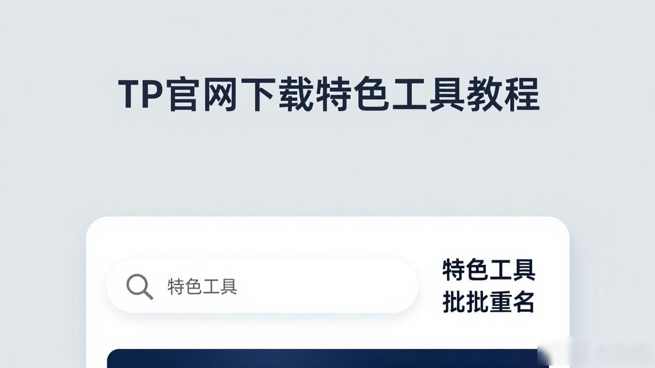 如何在TP官方网址下载中找到特色工具_特色工具查找方法_TP官网下载页面