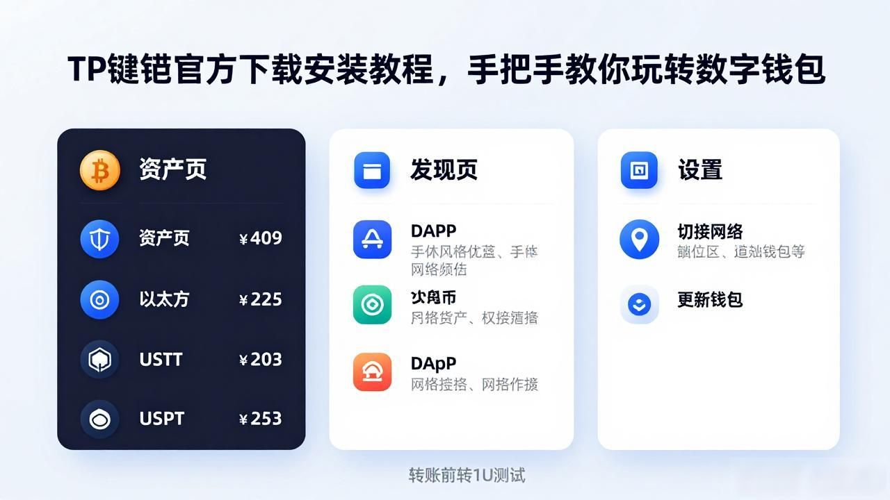 TP钱包官方下载安装教程，手把手教你玩转数字钱包