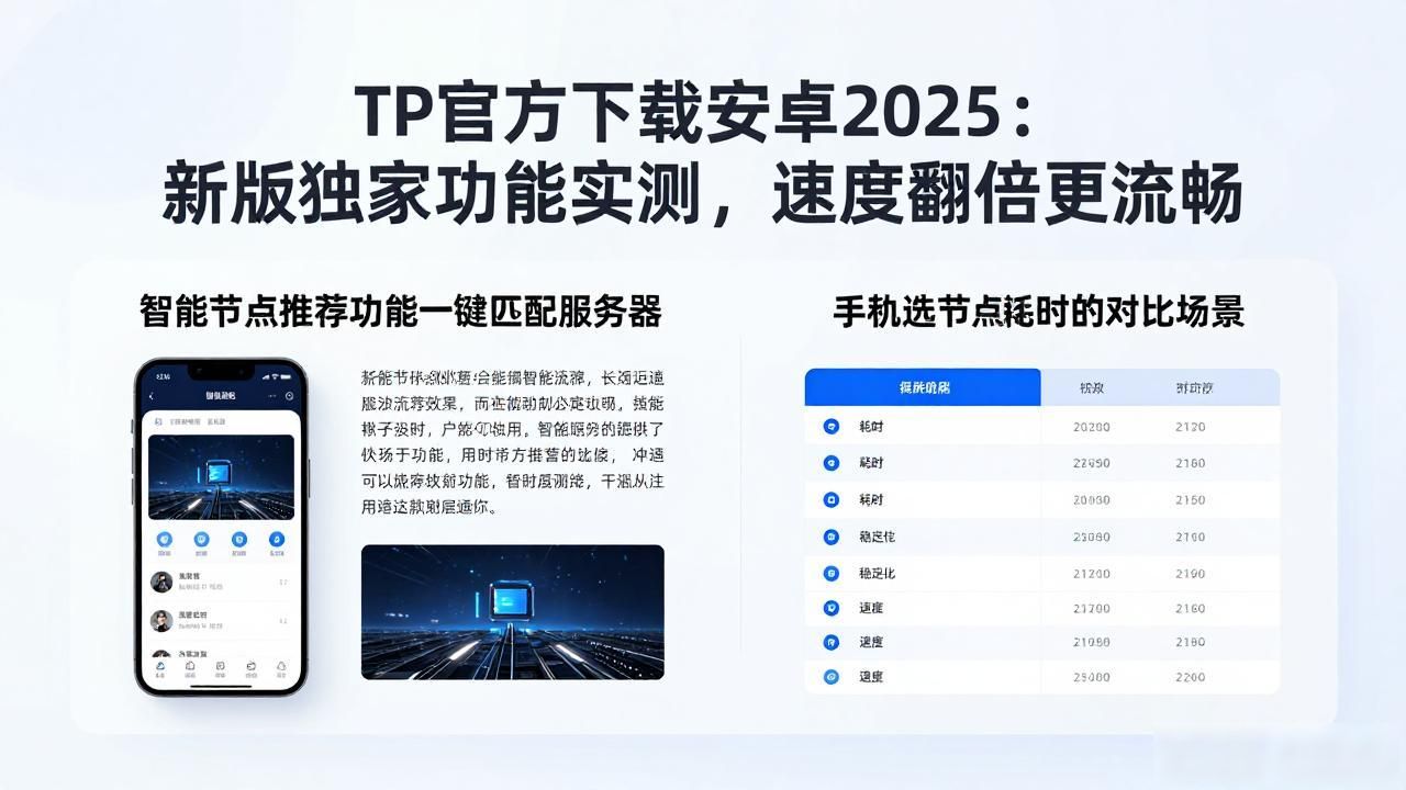 TP官方下载安卓2025：新版独家功能实测，速度翻倍更流畅