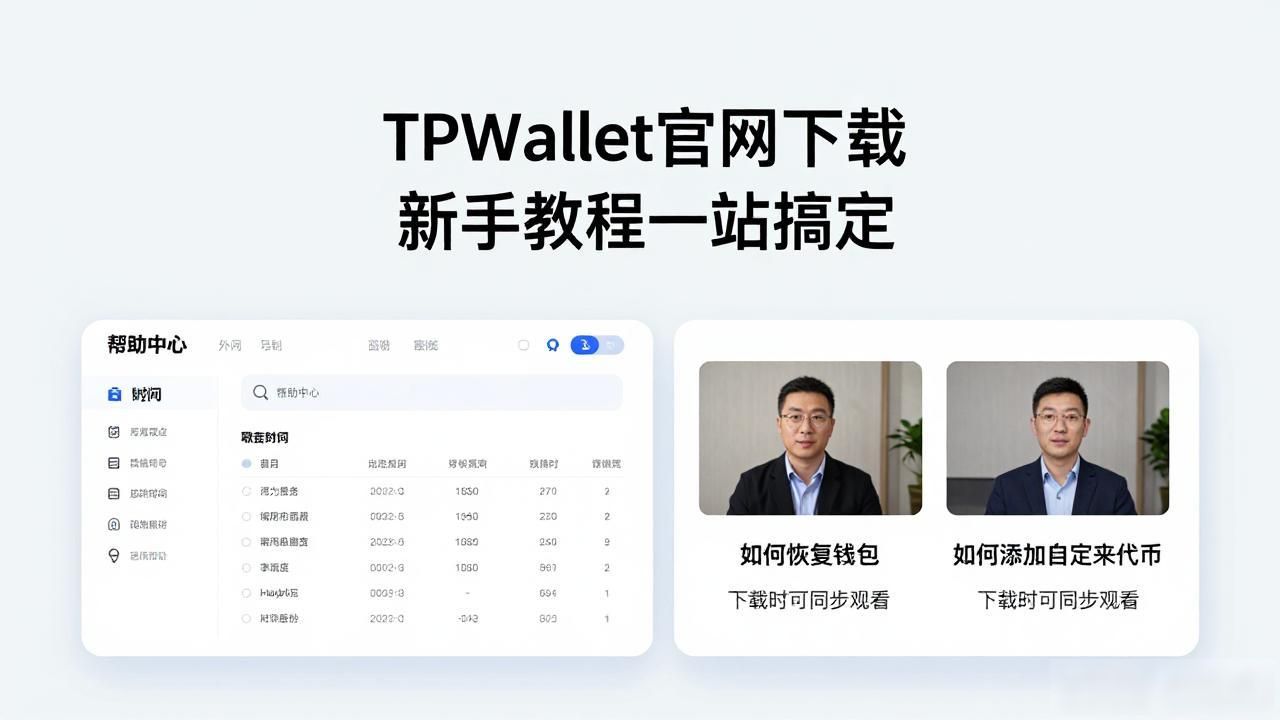 TPWallet官网下载 新手教程一站搞定